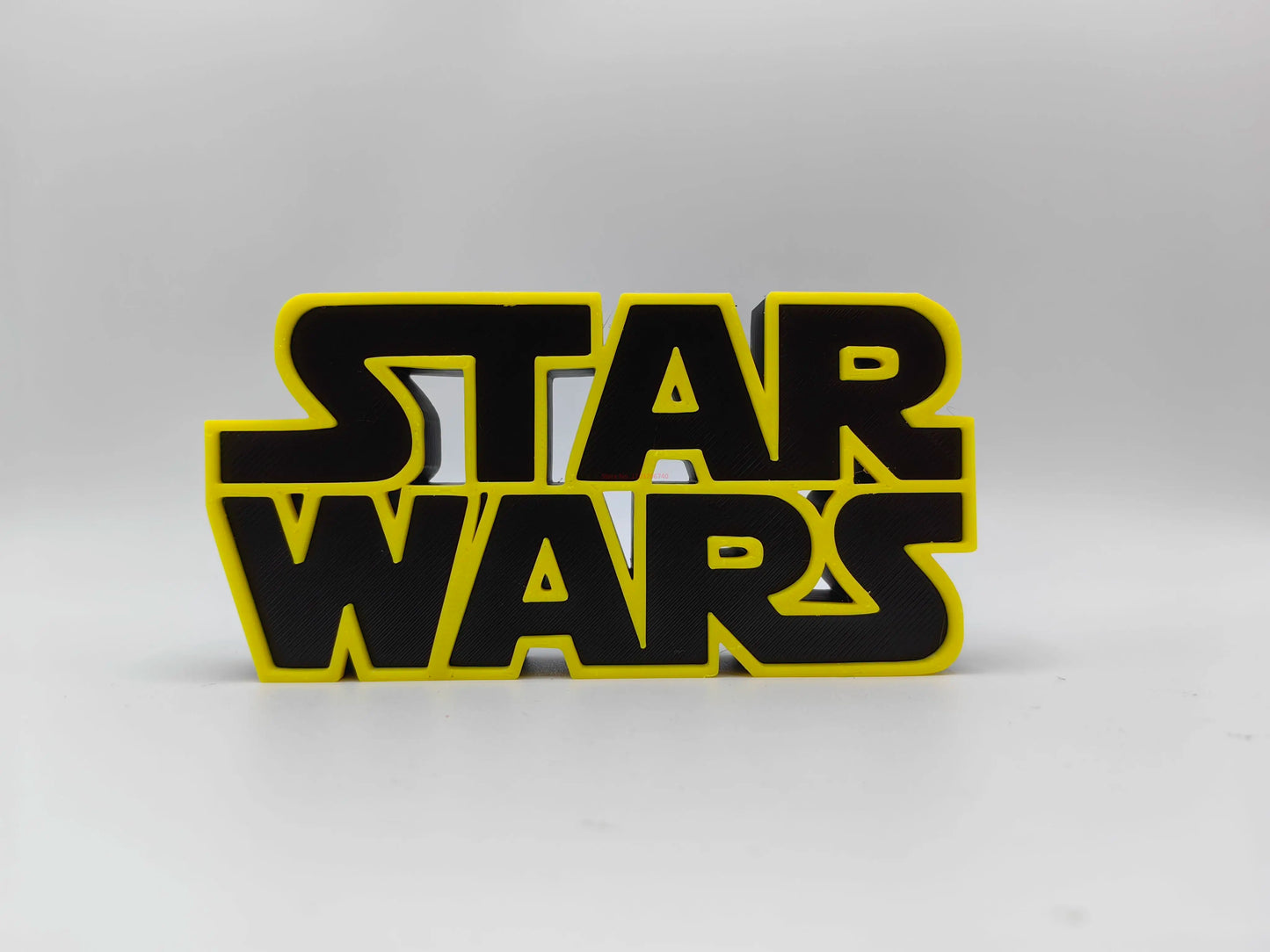 Star Wars Star Wars Logo 3D Font Standing Signboard Trendy Play High Aesthetic Decoration Model Toys