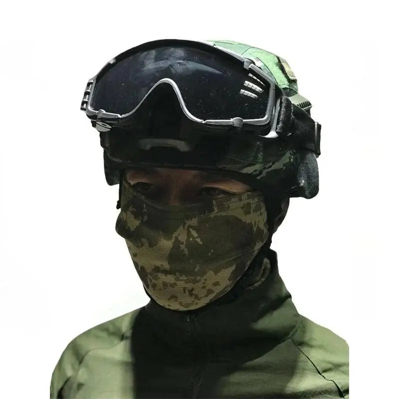 Tactical  Anti-fog Goggles with Fan Anti-dust Outdoor Helmet Goggles