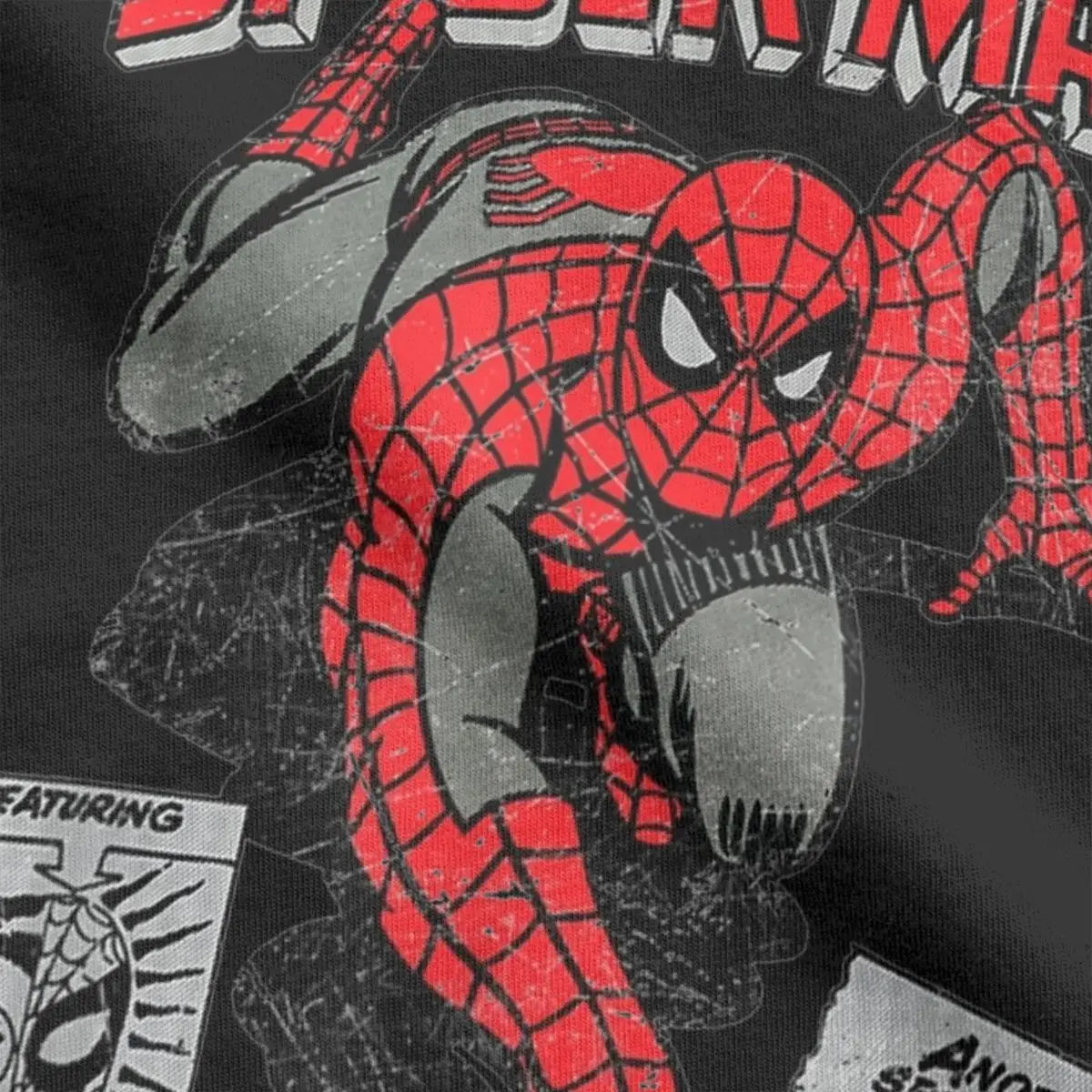 Spider-Man Spider-Man Movie Retro Comics Men's T-Shirt Creative T-Shirt Crew Neck T-Shirt Birthday Gift Top 3D Printed T-Shirt