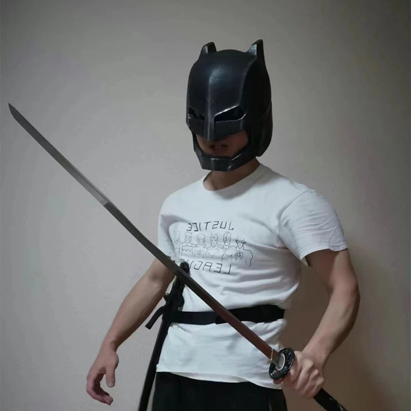 Batman Original Mask Helmet Headgear Batman Handsome Tk Live Props Movie Halloween Cosplay Holiday Parties Adult Surprise Gift
