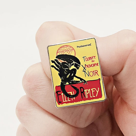 Ellen ripley xenomorphe enamel pin vintage movie poster badge Jewelry Collectibles gifts