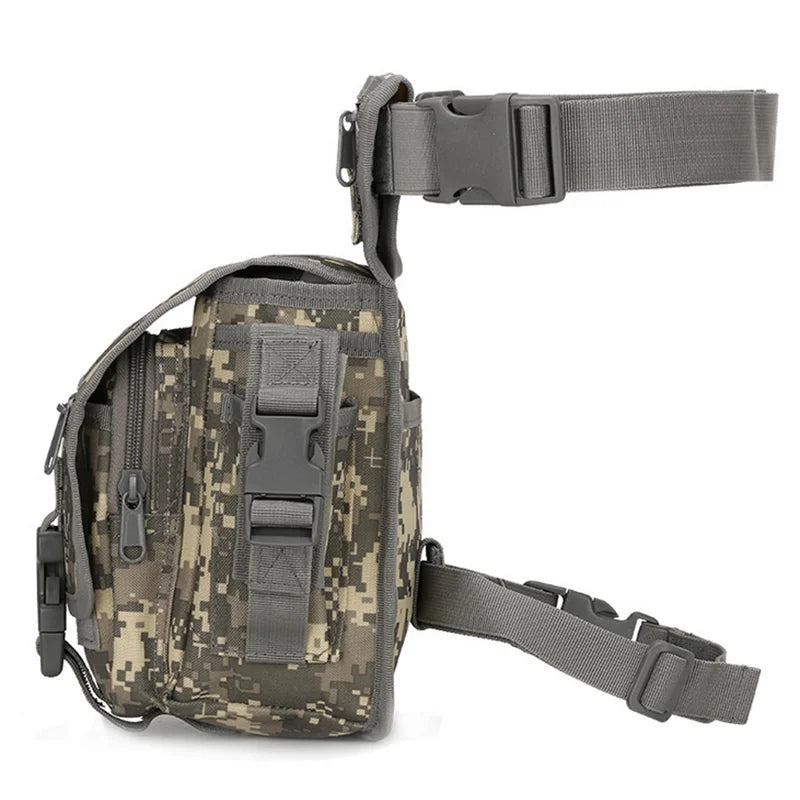 Tactical Leg Bag Men's Outdoor Waist Bag Sports Camping Hike Hike Multipurpose Saddle Bag Multipurpose Utility Bag