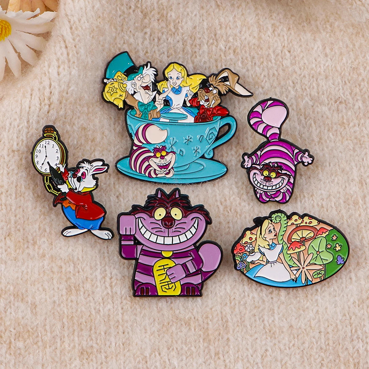 Classic Movie Characters Enamel Pins Cartoons Anime Badges For Bags Jeans Clothes Jackets Backpack Hoodies Lapel Pin Kids Gifts