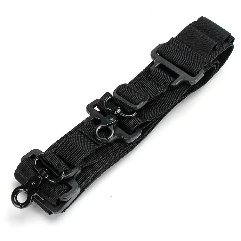 Tactical 15 Rounds Ammo Shell Belt Rifle 12 Gauge Ammo Pouch 2 Point Shotgun Sling Bullet Cartridges Holster Strap