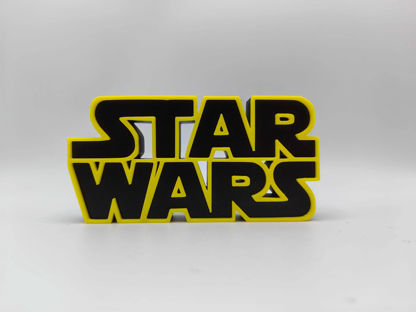 Star Wars Star Wars Logo 3D Font Standing Signboard Trendy Play High Aesthetic Decoration Model Toys