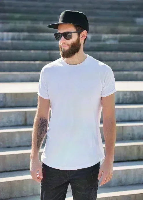 Original Superhero Cartoon Print T-shirt Marvel Summer New Men's and Women's Street Fashion Loose Casual Short-sleeved Top