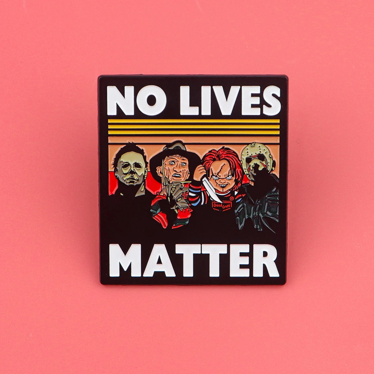 Halloween Horror Movie Pins for Backpacks Cute Badges on Clothes Enamel Pin Jewelry Accessories Brooches for Briefcase Gift