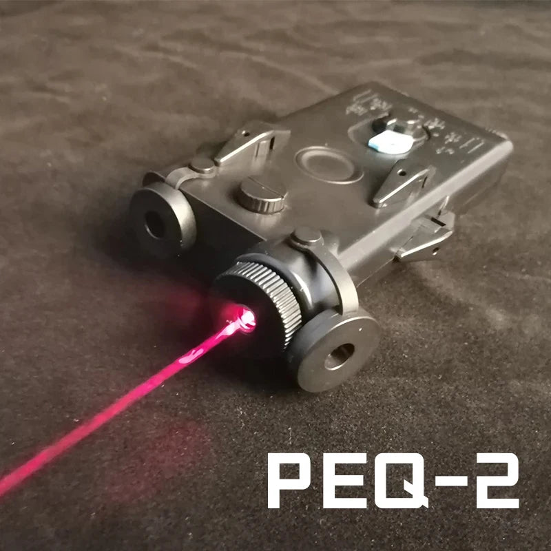 Tactical PEQ-2 Red Dot Laser Wadsn Nylon AN PEQ2 Peq Sight Indicator Outdoor Airsoft Hunting Scout Light CS games Fit 20MM Rail