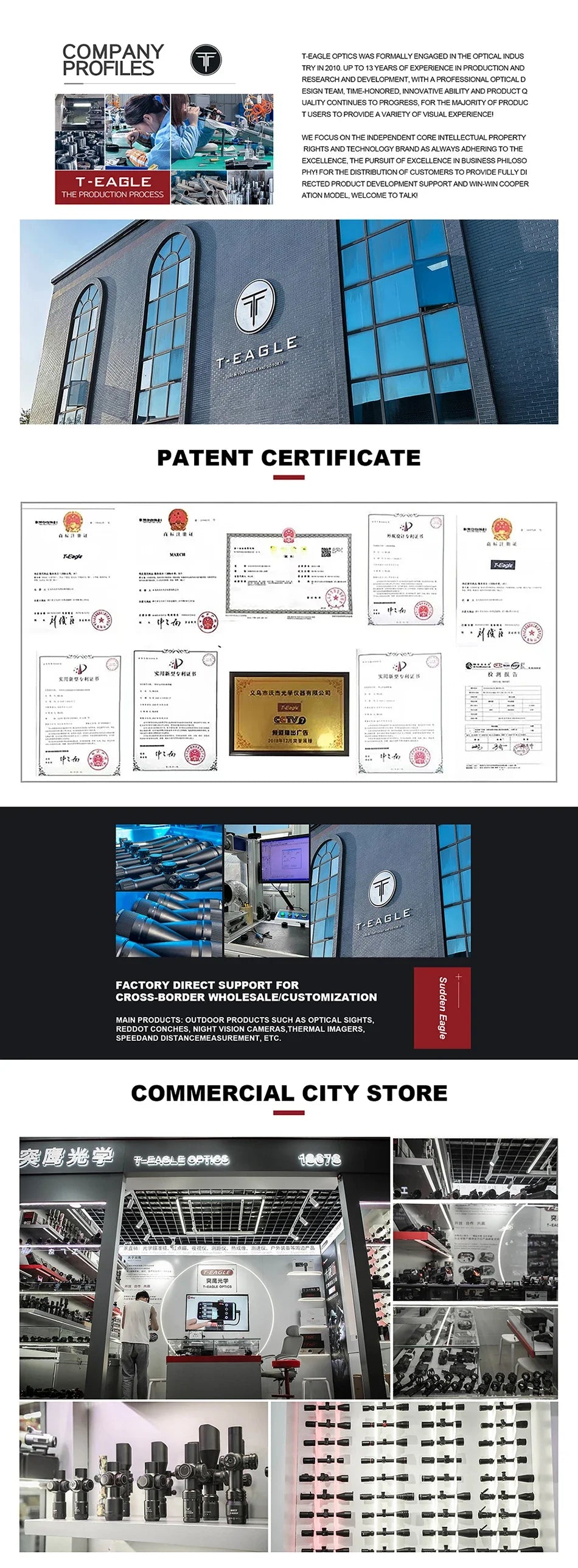 T-EAGLE EOX 1.2-6X24 IR Tactical Riflescope Hunting Spotting Rifle Scope Optical Collimator Air Gun Airsoft PCP Sight