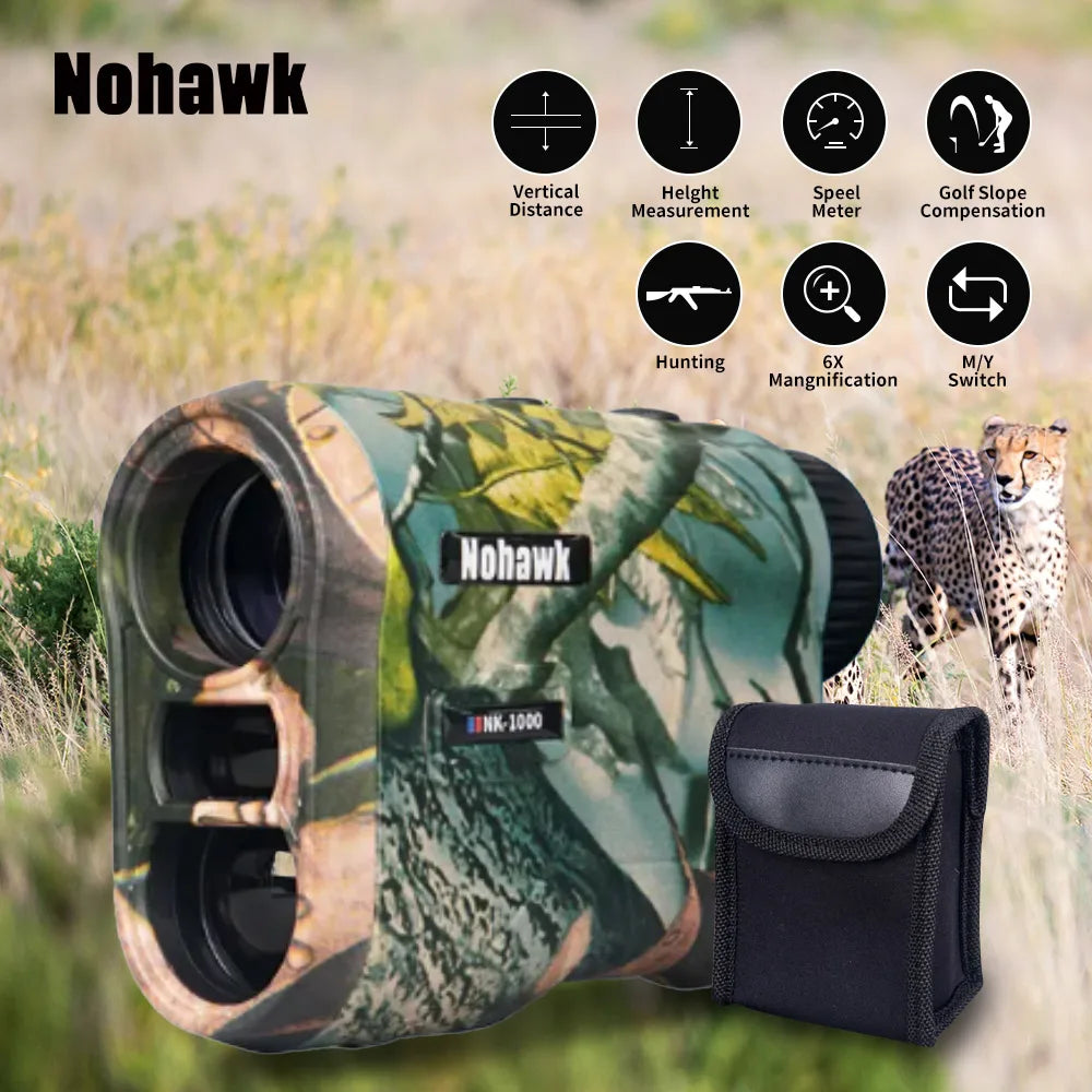 Hunting Laser Rangefinder 1000m Hunting Range Finder with Target Acquisition Technology Clear Accurate Rangefinders for Hunters
