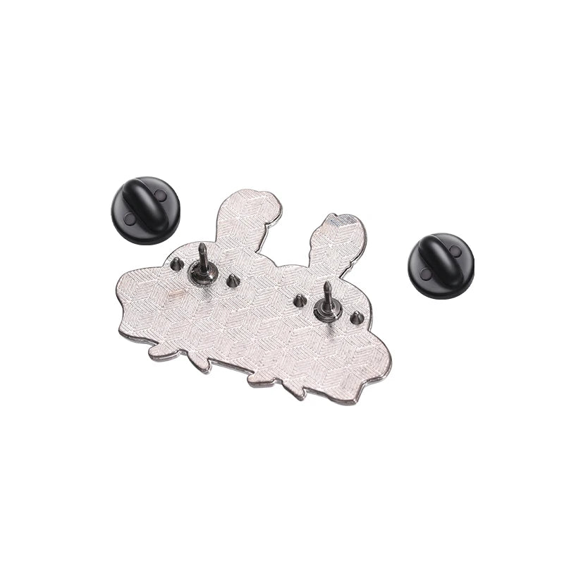 Cartoon Movie Lapel Pin Funny Comedy Animation Badge Enamel Pins For Hats Clothes Backpacks Decoration Accessory Jewelry Gifts