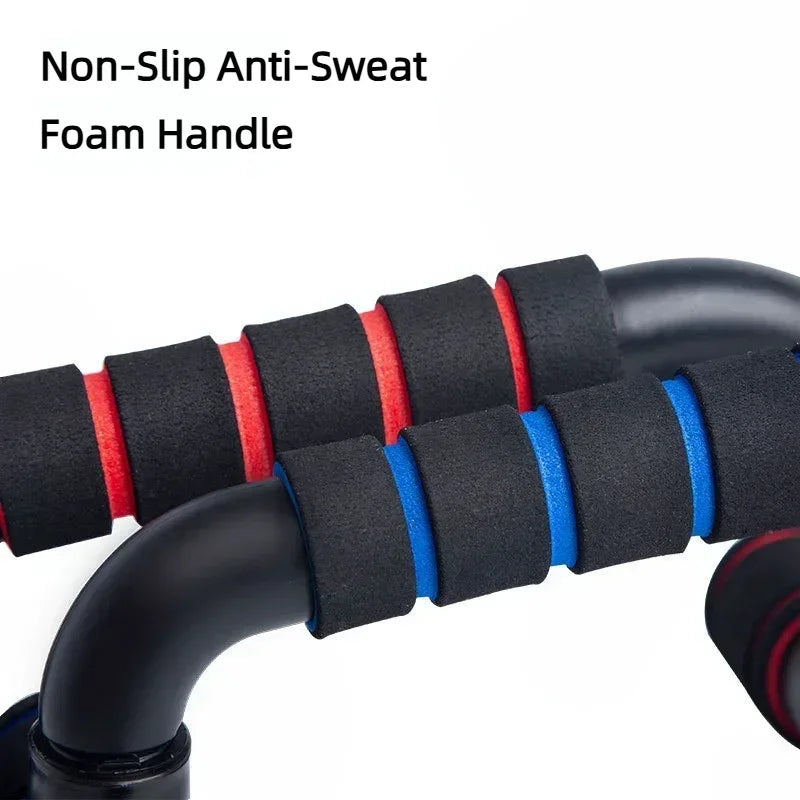Non-Slip H-Shaped Push Up Bar Gym Handles Home Fitness Equipment for Arm Chest Workout Anti-Skid Support Stand  Fitness  Sport