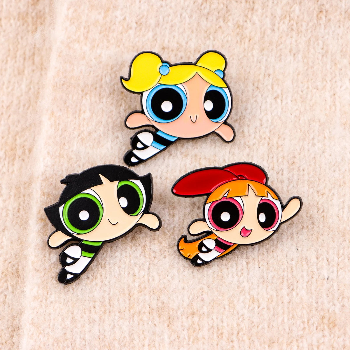 Cool Pink Cartoon Girls Women Brooches on Clothes Lapel Pins for Backpack Decorative Enamel Pin Bags Badges Jewelry Accessories