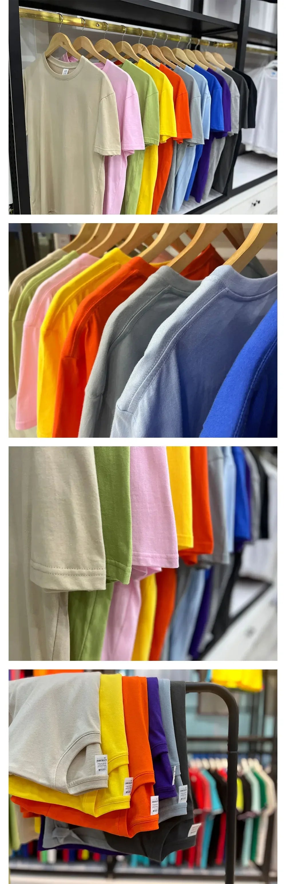 Shark Print T-Shirt 100% Cotton Summer Tees For Men Women Oversize Casual Tops