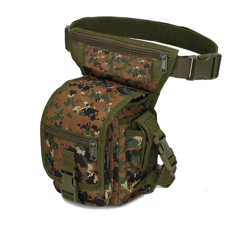 Tactical Leg Bag Men's Outdoor Waist Bag Sports Camping Hike Hike Multipurpose Saddle Bag Multipurpose Utility Bag