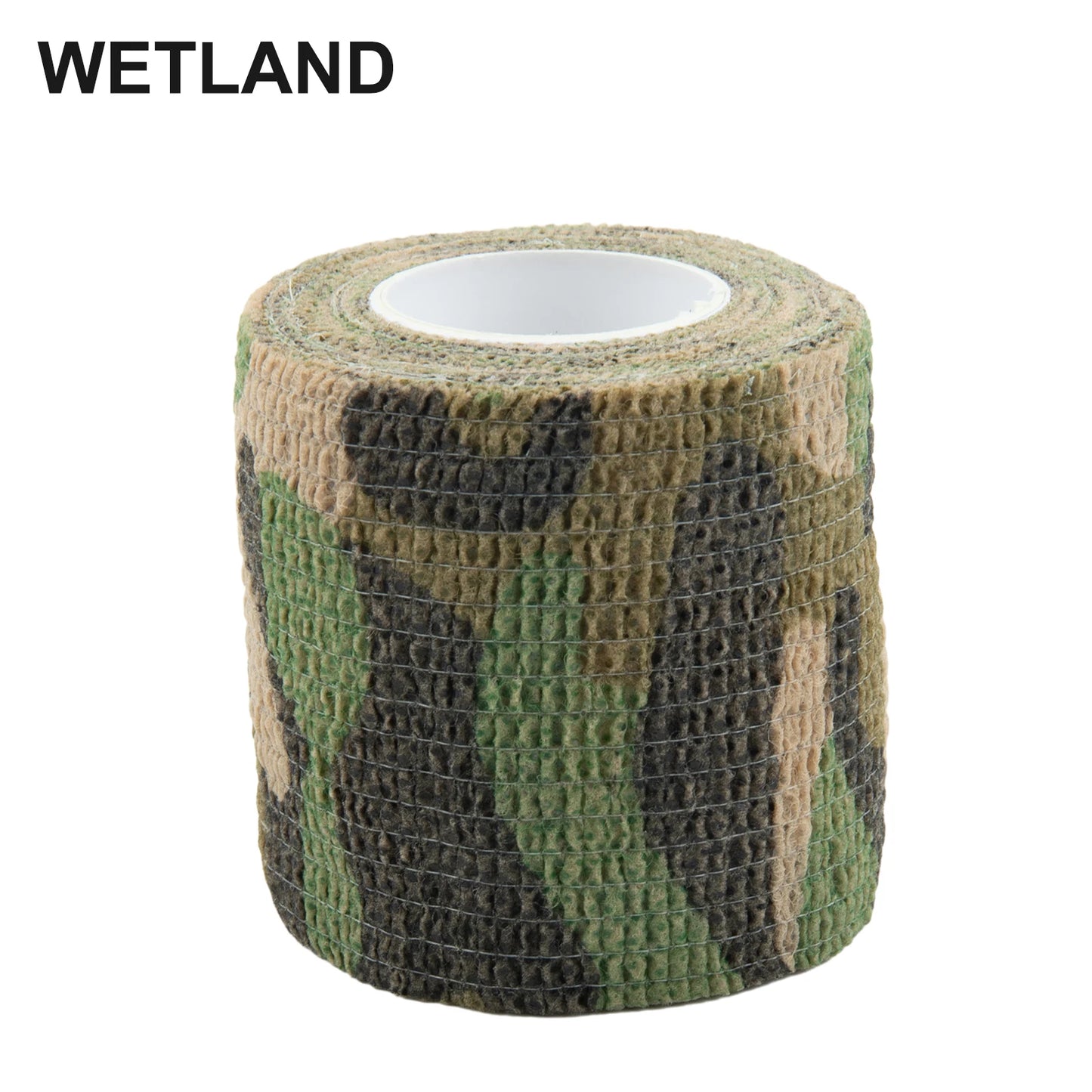 Hand Tool Camo Form Reusable Self Cling Camo Hunting Rifle Provide Insulation Fabric Tape Wrap Polyester Camouflage Equipment