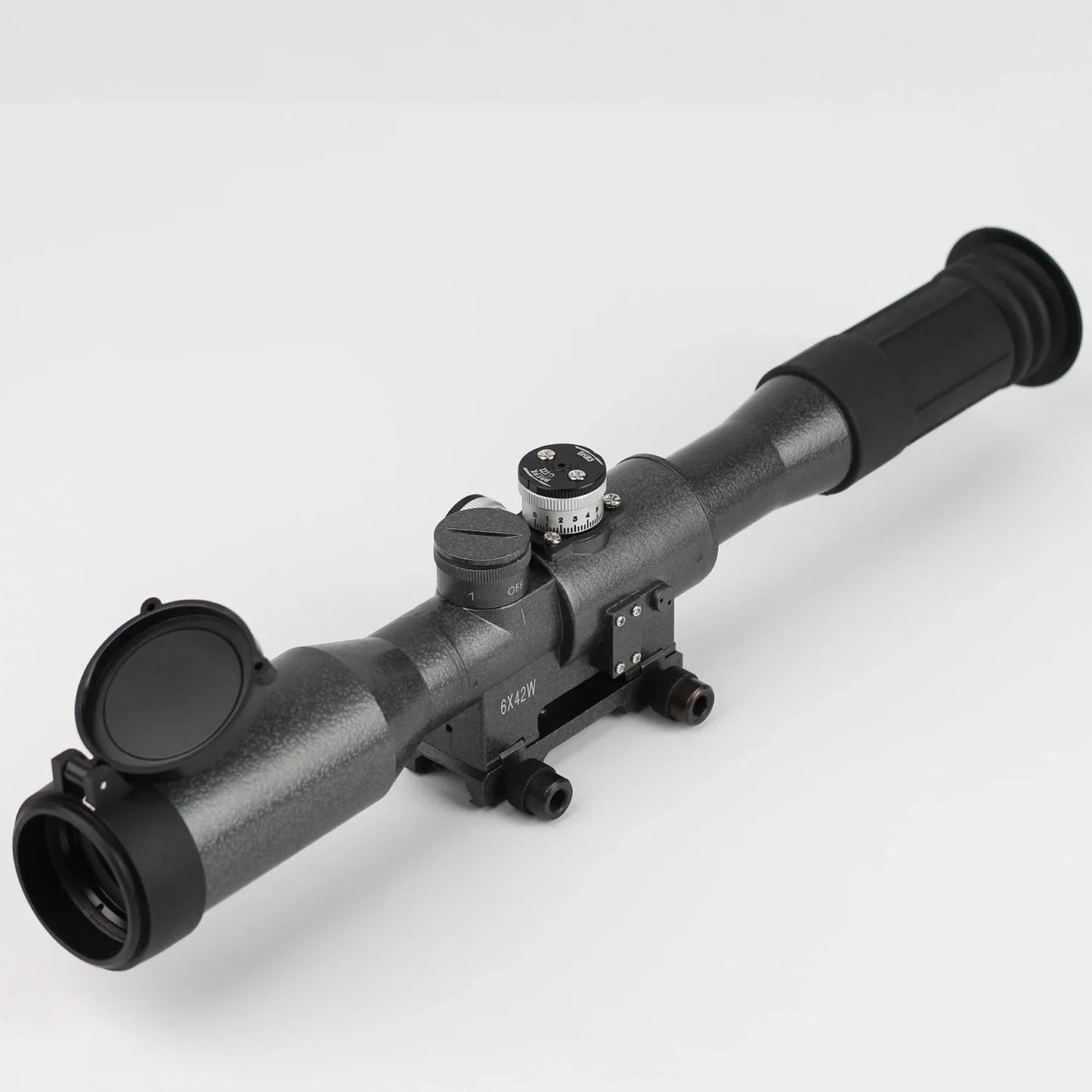 SVD 6X42 Tactical Optic Scope with First Focal Plane(FFP) Reticle Svd Sniper Rifle Series AK RifleScope for Hunting
