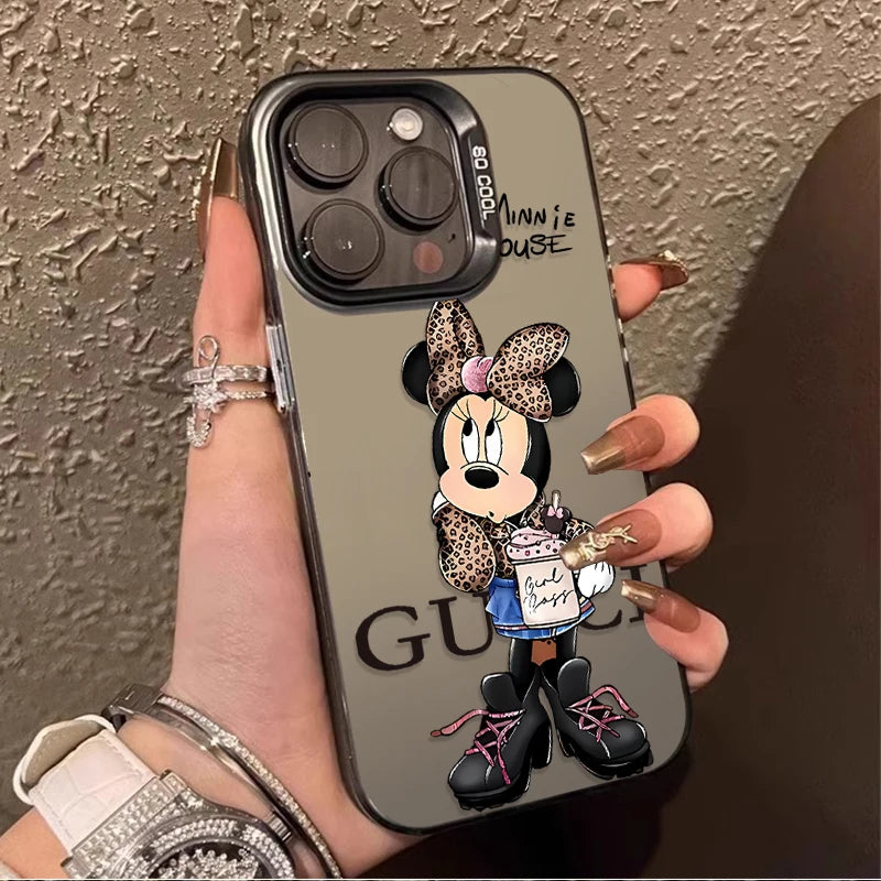 Cartoon Mickey Minnie Case for Xiaomi Mi 14T 13T 12T Pro For Xiaomi 14 13 12 11 Ultra Lite 5G NE 10 12X 12S 11i 11X Pro Cover