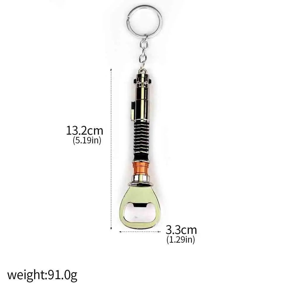 Star Wars Keychain Cartoon Millennium Falcon Spaceship Keyring Pendant Metal Bottle Opener Accessories Fans Gifts Toy