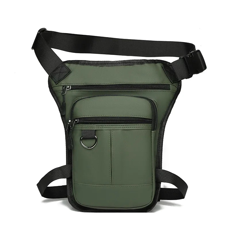 Tactical Travel Bag Waterproof Motorcycle Waist Leg Bag Men Hip Bum Pack Leg Side Bag Ride Bags Outdoor Casual Fanny Pack Bag
