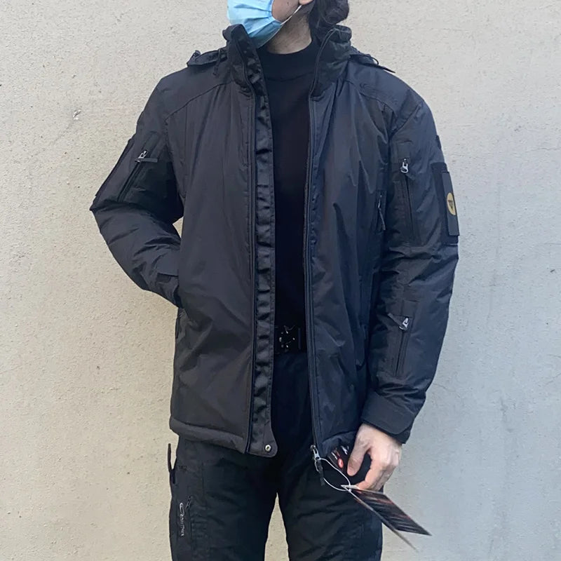 Tactical Jacket HIG4.0 Polar Warfare Series Outdoor Thickened Warm Cotton-padded Coat Cold-proof Cotton Jacket Windproof
