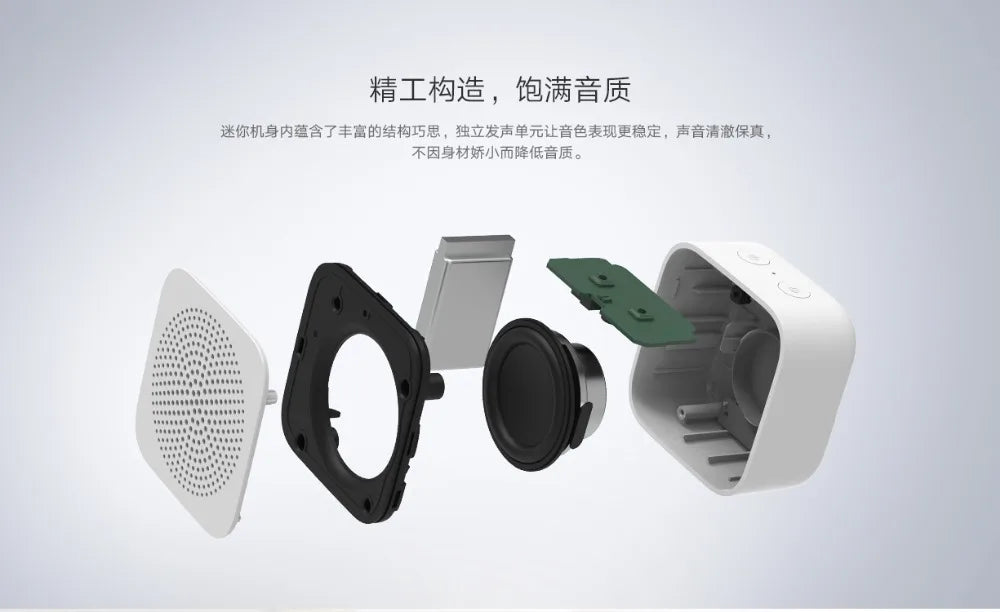 Original Xiaomi AI Portable Version Wireless Bluetooth Speaker Smart Voice Control Handsfree Bass Speaker For Smart Home Life