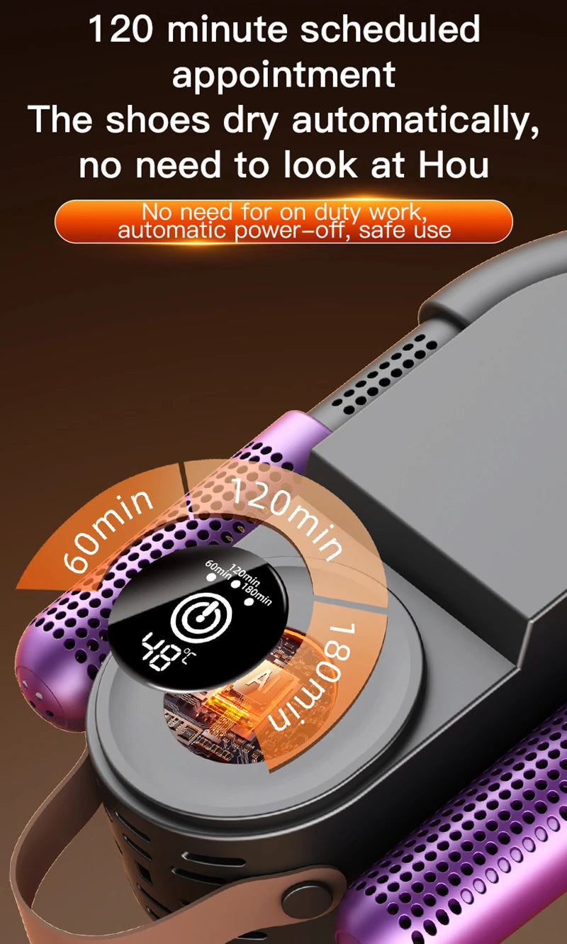 Xiaomi Intelligent Shoe Dryer With Both Dry And Wet Functions Deodorizing And Timed Design Foldable And Quick Drying Shoe Dryer