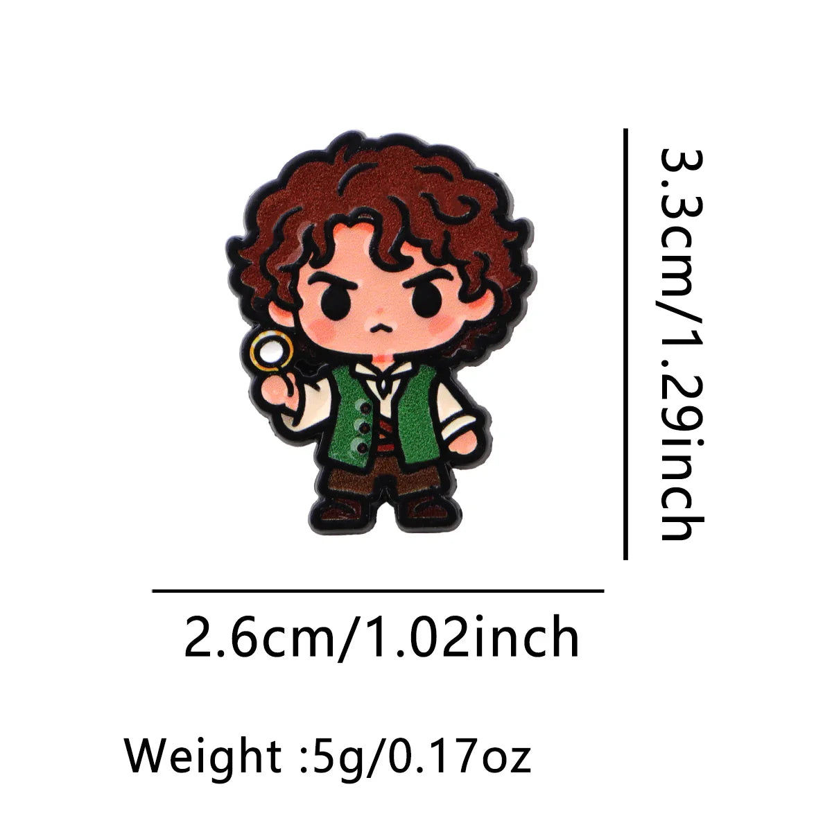 Fantasy Movie Lapel Pins for Backpacks Enamel Pin Backpack Cute Women Men Brooches Metal Badges Jewelry Accessories Gifts