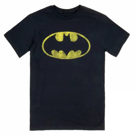 Batman Dark Grey T Shirt Men 2025 Summer Dc Comics Cotton Tee Minimalist Bat Logo Chest Print Superhero Graphic Top