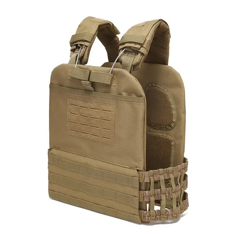 Tactical Vest Military Combat Armor Vests Mens Tactical Hunting Vest Adjustable Armor Outdoor CS Training Vest Waterproof