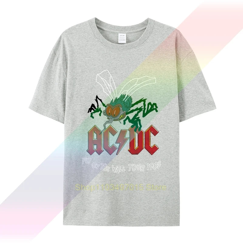 T Shirt AC and DC Fly On The Wall Tour  Size S  New  Official merchandising