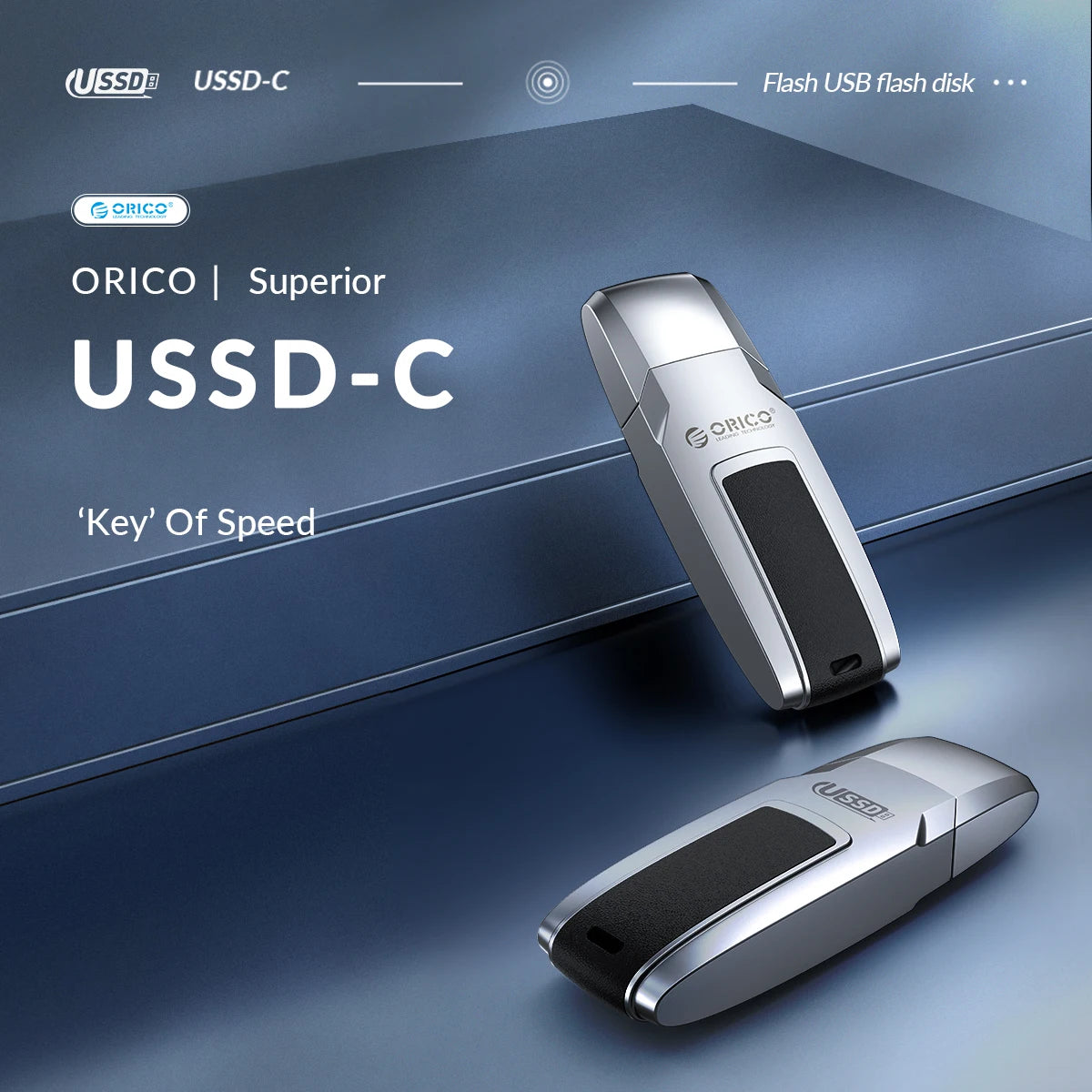 ORICO USSD Solid State U Disk 520MB/S Pen Drive Metal USB Flash Drive Type C 1TB 64GB 128GB 256GB Ultra High Speed Pendrives