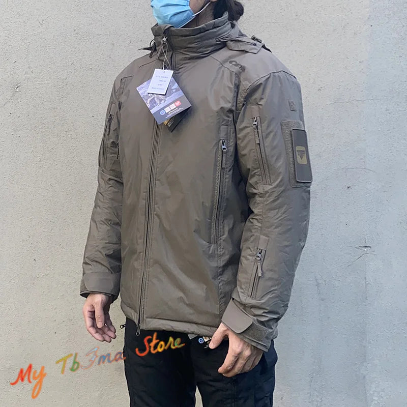 Tactical Jacket HIG4.0 Polar Warfare Series Outdoor Thickened Warm Cotton-padded Coat Cold-proof Cotton Jacket Windproof