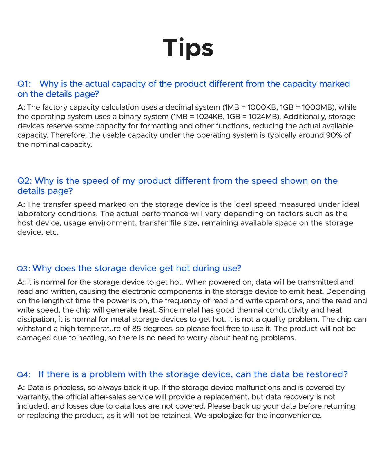 ORICO USB C Flash Drive Dual USB 3.2 Flash Drive Type C + USB A Portable Type-C Flash Drive 2-in-1 USB-C Thumb Drive