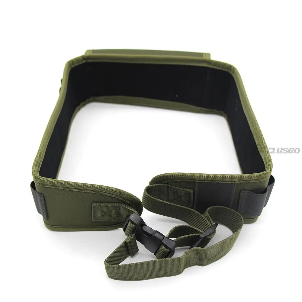 Tactical Bandolier Belt Shotgun Rifle 12 Gauge Cartridge Holder Bandolier Hold 30 Shells with Pocket & Quick Release Buckle