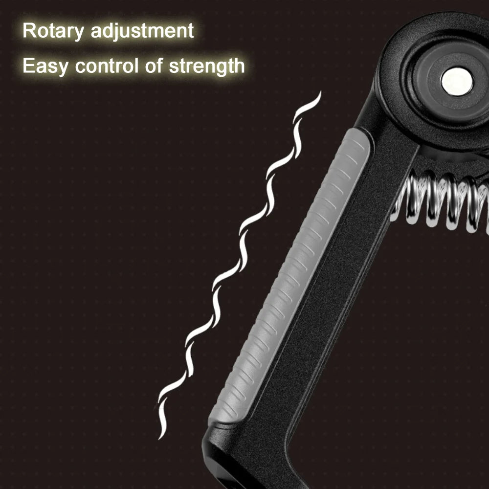 ﻿ Grip Strength Trainer Forearm Strengthener Anti Slip Grip Exerciser Trainer Adjustable Resistance for Gym Fitness