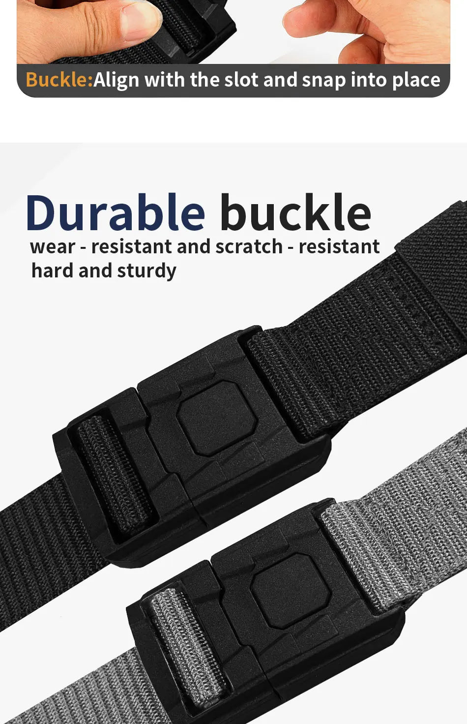 Tactical Waist Belt - Durable Automatic Buckle, Perfect for Outdoor Adventures, Unisex Accessories for Men and Women
