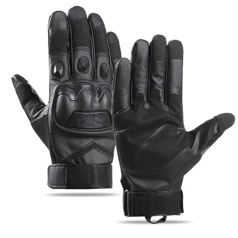 Tactical Gloves for Men's Outdoor Cycling Motorcycle Sports,anti Slip Windproof Wear-resistant Combat Protection Hunting Gloves
