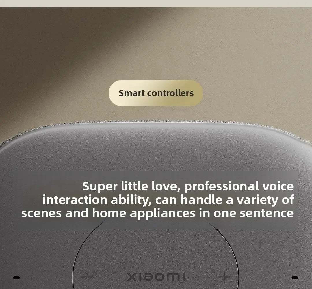 Xiaomi Smart Speaker Bluetooth 5.3 AI Super Xiaoai Intelligence Sound Voice Control Mesh2.0 Wi-Fi 2.4GHz/5GHz with Mi Home APP
