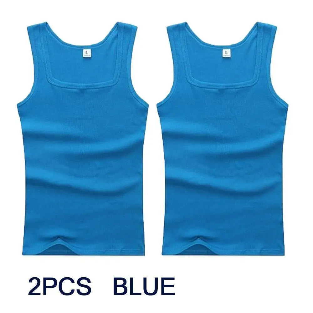 Casual Men Vest Cool Fitness Vest Sleeveless Tops Undershirt Plus Size Men Clothing Tank Tops Summer Black White Gray Vest Male