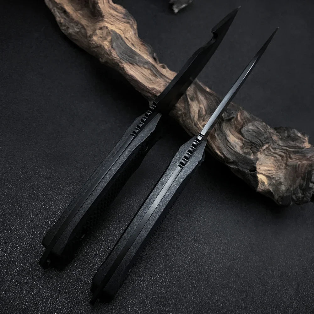 Tactical Hunter Portable Straight Knife Wilderness Adventure Survival Self Defense Knife Multifunctional Outdoor Camping Knife
