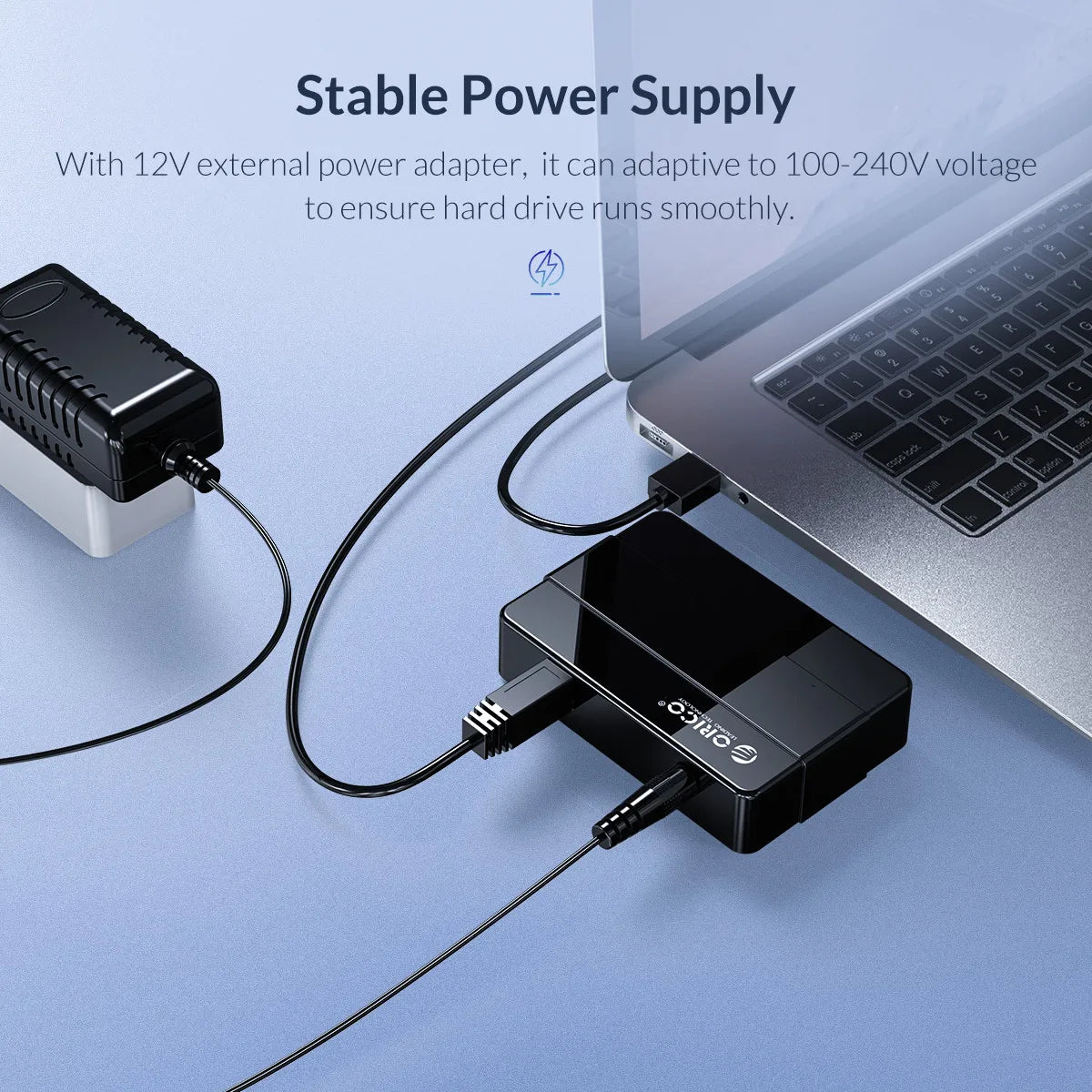 ORICO 4 7 Ports USB 3.0 High Speed Hub with 12V Power Adapter USB Splitter OTG Adapter for Desktop Laptop Computer Accessories