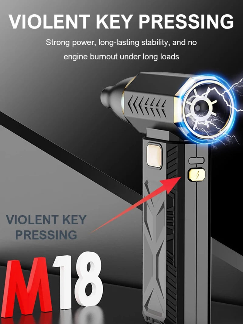 Xiaomi 1000000RPM Violent Fan Powerful Electric Air Blower Portable Dust Cleaner TypeC Charging 55m/s Brushless Turbo Jet Blower