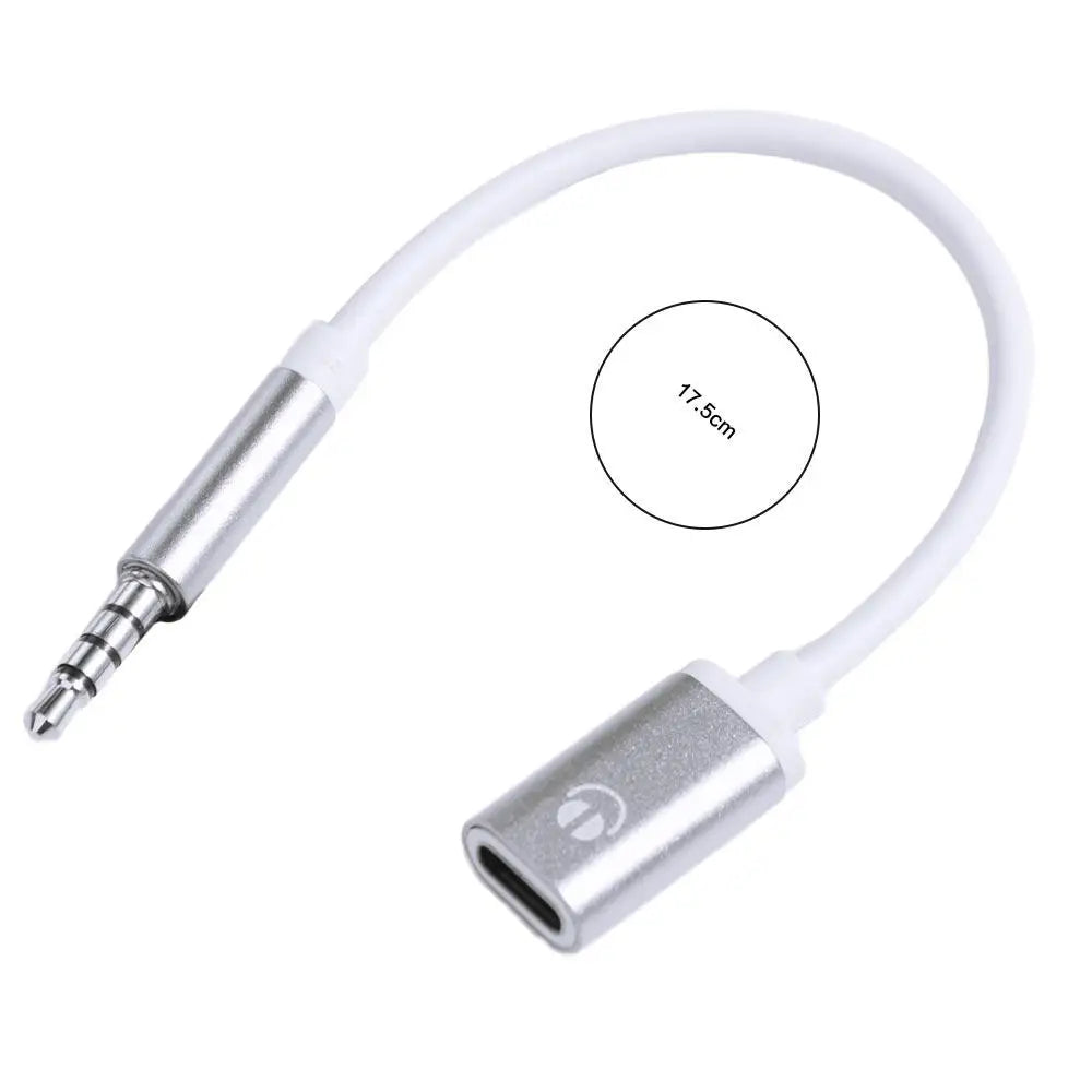 3.5mm Male 3.5mm Male Type-c Female Converter Type C Female Aux Cable Type-C To 3.5mm Jack Converter Conversion Durable