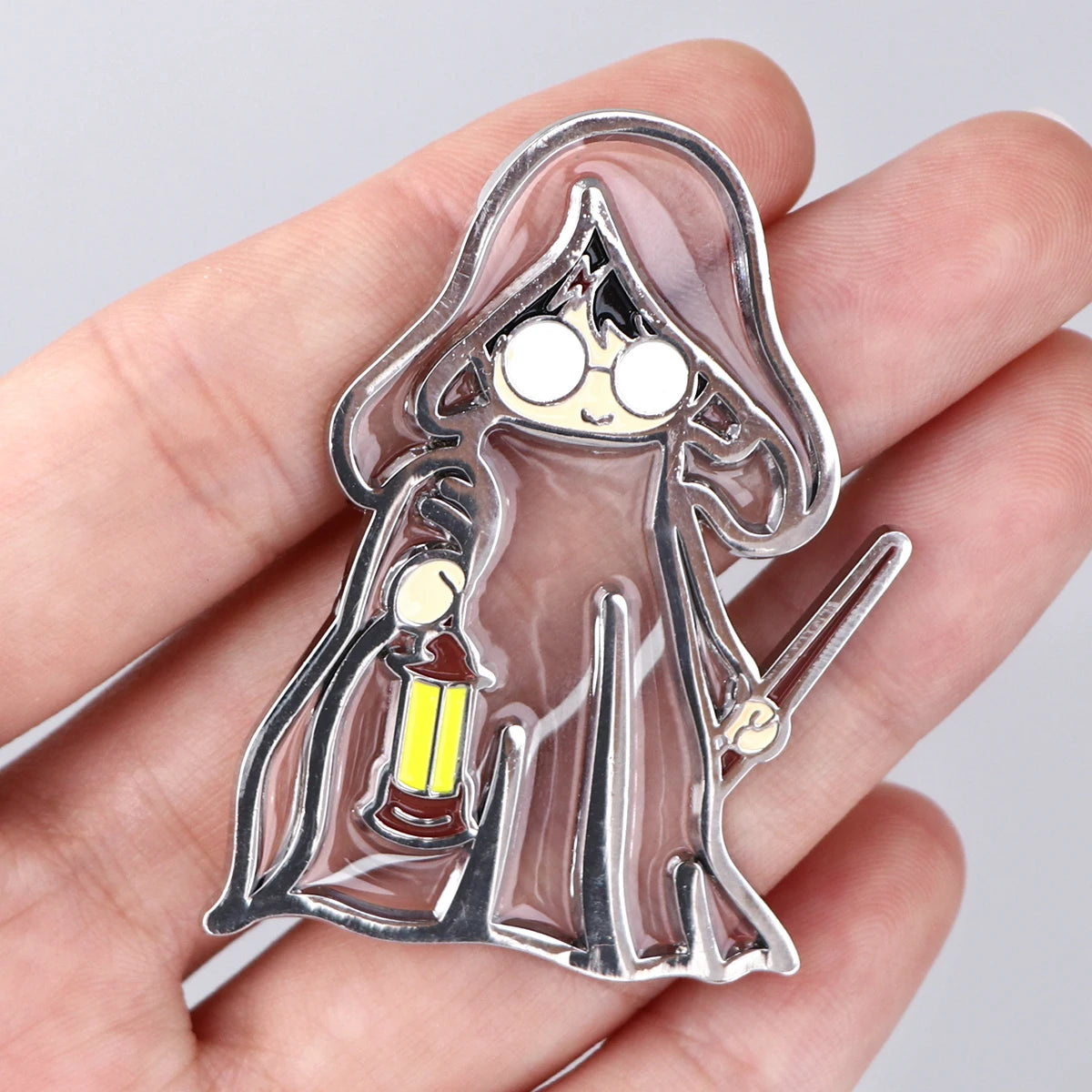 Funny Transpare Enamelled Pins Cool Movie Brooches For Men Women Clothing Bags Lapel Badges Fashion Jewelry Accessories Gifts