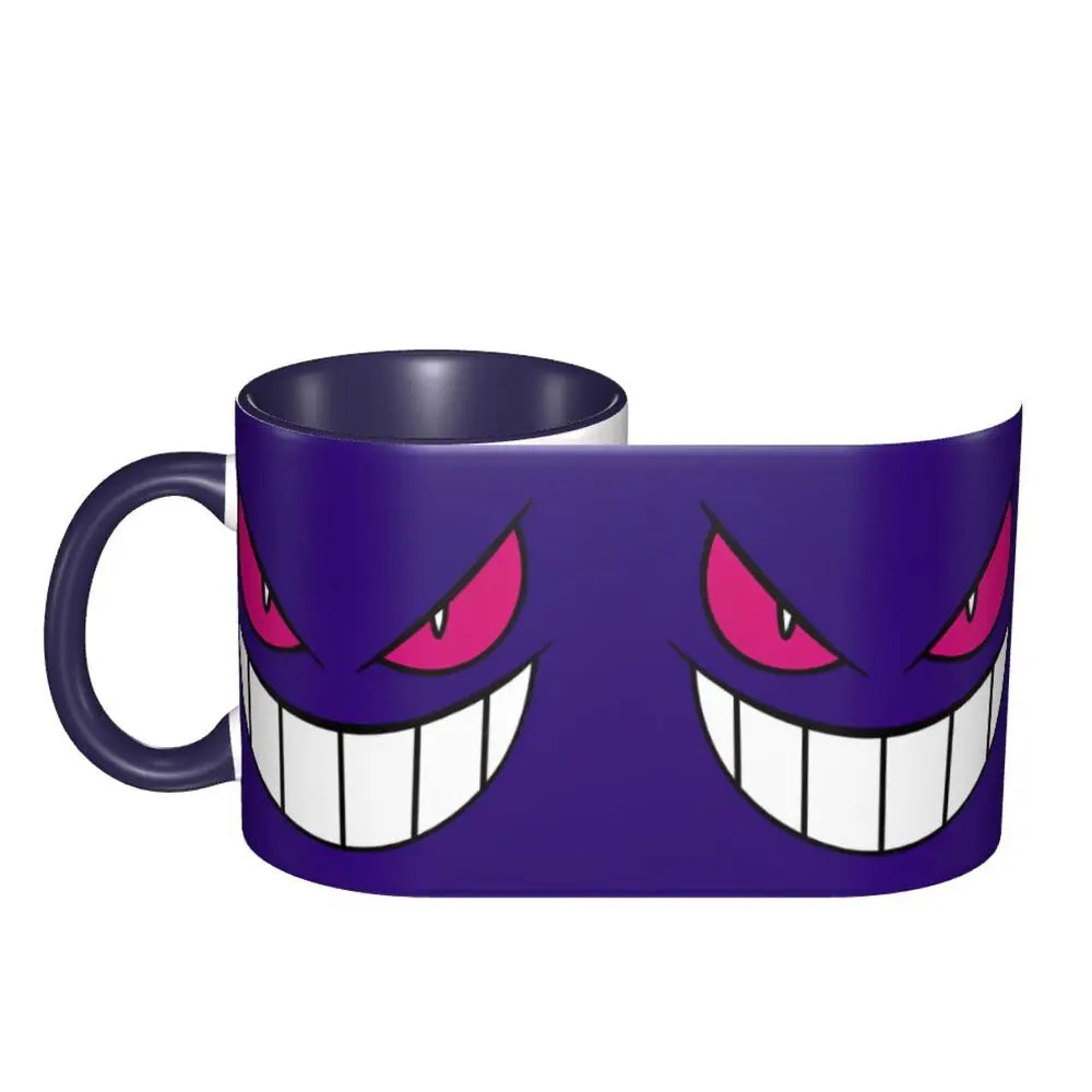 Pokemon Gengar Cartoon Mugs Cute Coffee Cup Gifts For Women Men