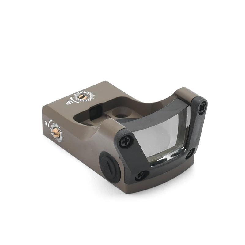 Tactial M1 Green/Red Dot Sight 3MOA with Full Original Markings Airsoft Optics with 20mm Rail and Universal Glock Mount Plate