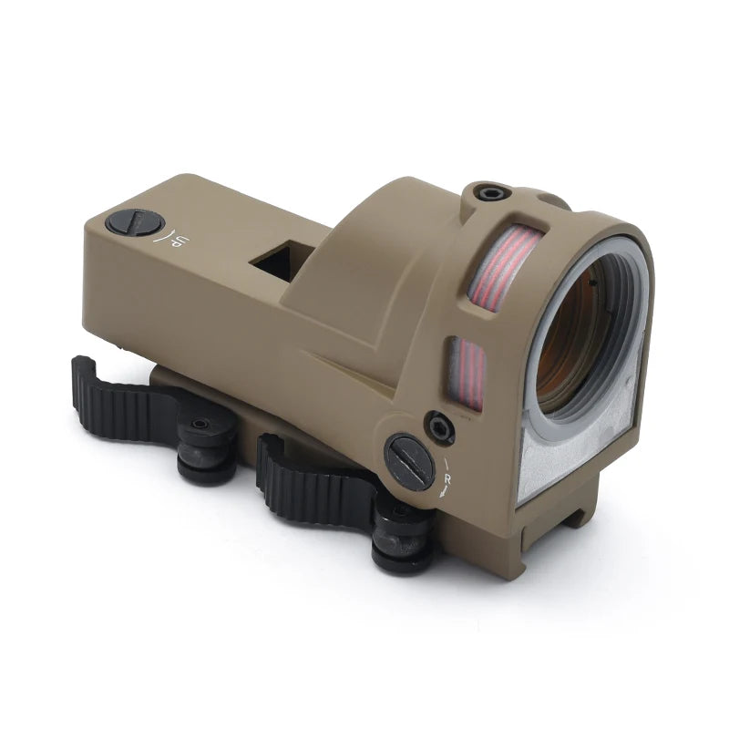M21 Tactical Self-illuminated Reflex Red Dot Sight for Rifle Airsoft Hunting and Shooting with QD Mount and Killflash