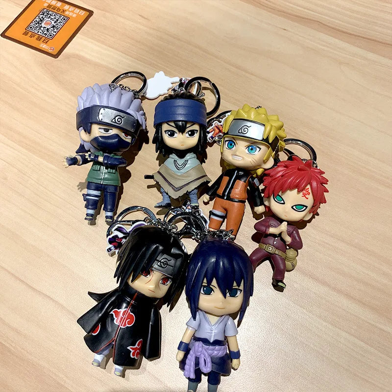 Anime Keychain Cute Car Keychains For Men Women Keyring Pendant Keys Holder Accessories Backpack Pendant Tank Best Friends Gift