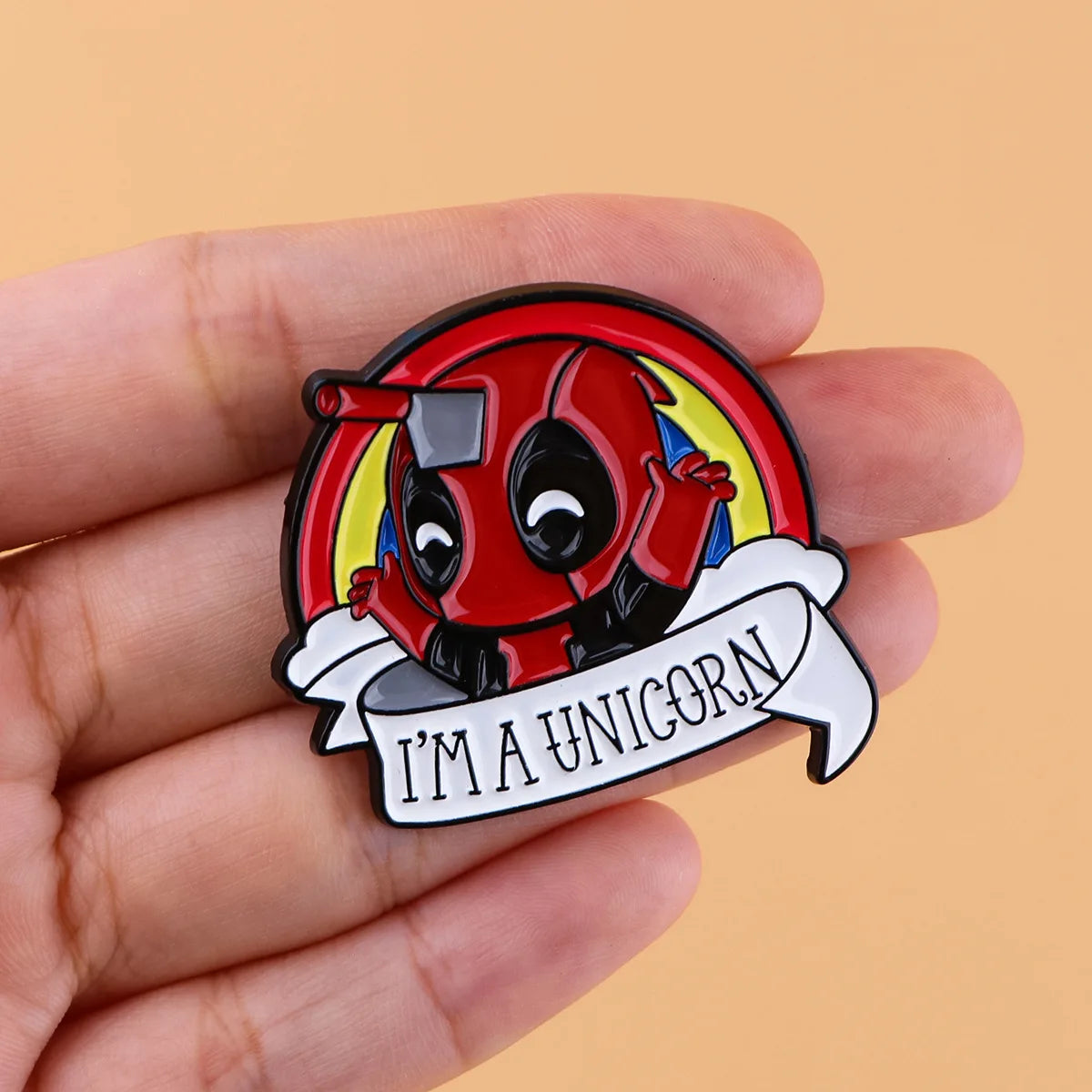 Cartoon Stitch Pin Movie Deadpool Hero Brooches for Women Men Lapel Pins Badges Clothes Accessories Cosplay Jewelry Fans Gifts